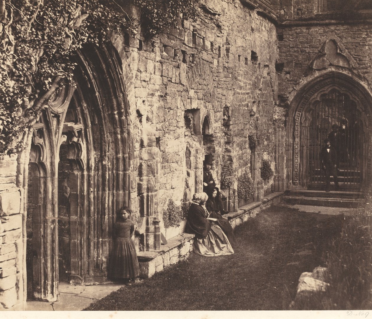 Cloisters, Tintern Manastırı by Roger Fenton
