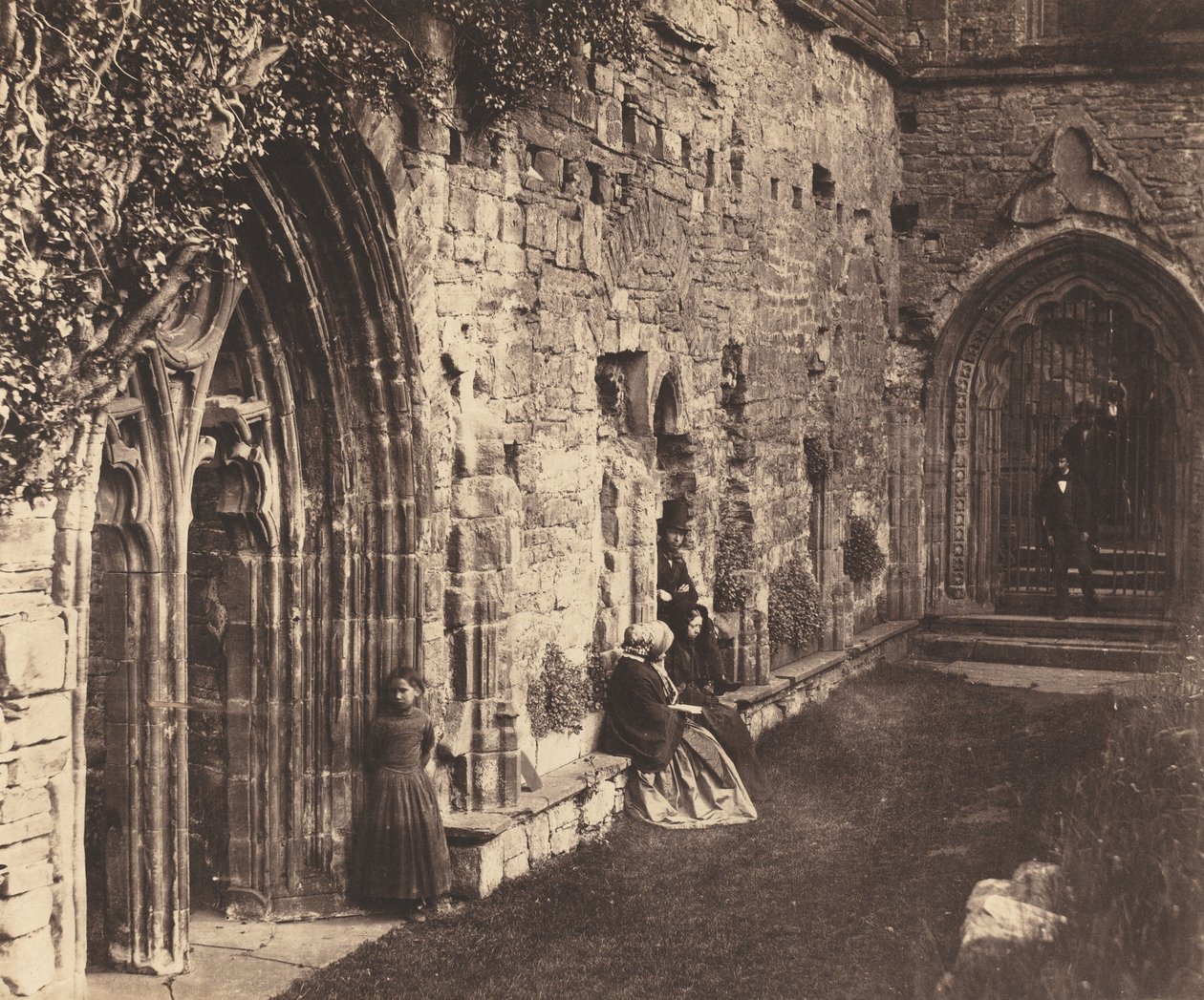 Manastırlar, Tintern Manastırı, 1854. by Roger Fenton
