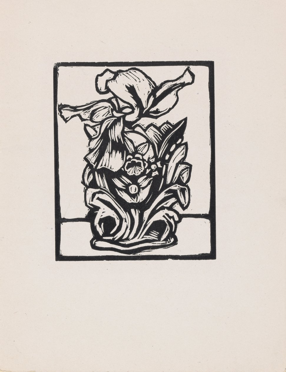 İris & Vazo by Roger Fry