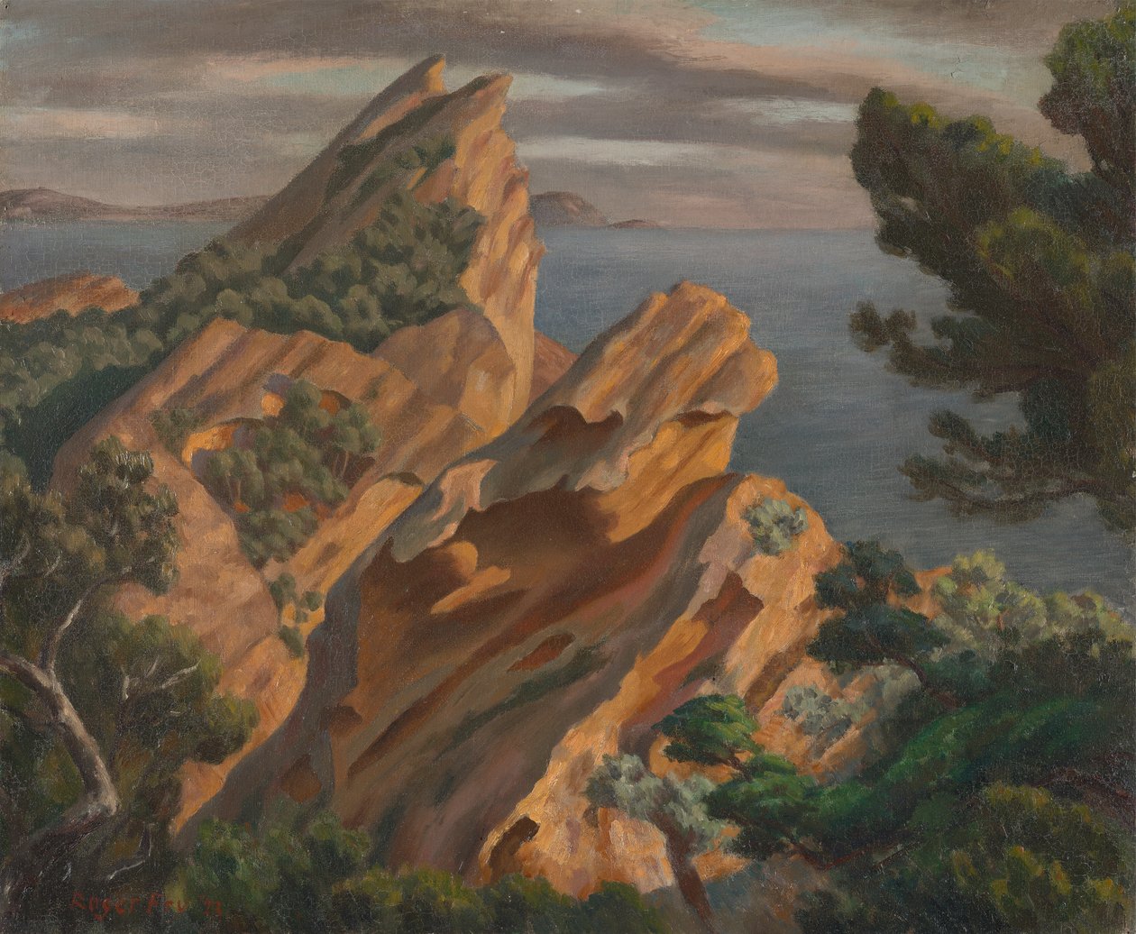 Ciotat'ta by Roger Fry