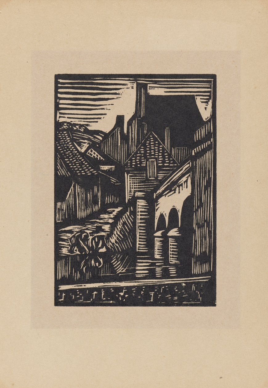 Langle sur L'Anglin by Roger Fry
