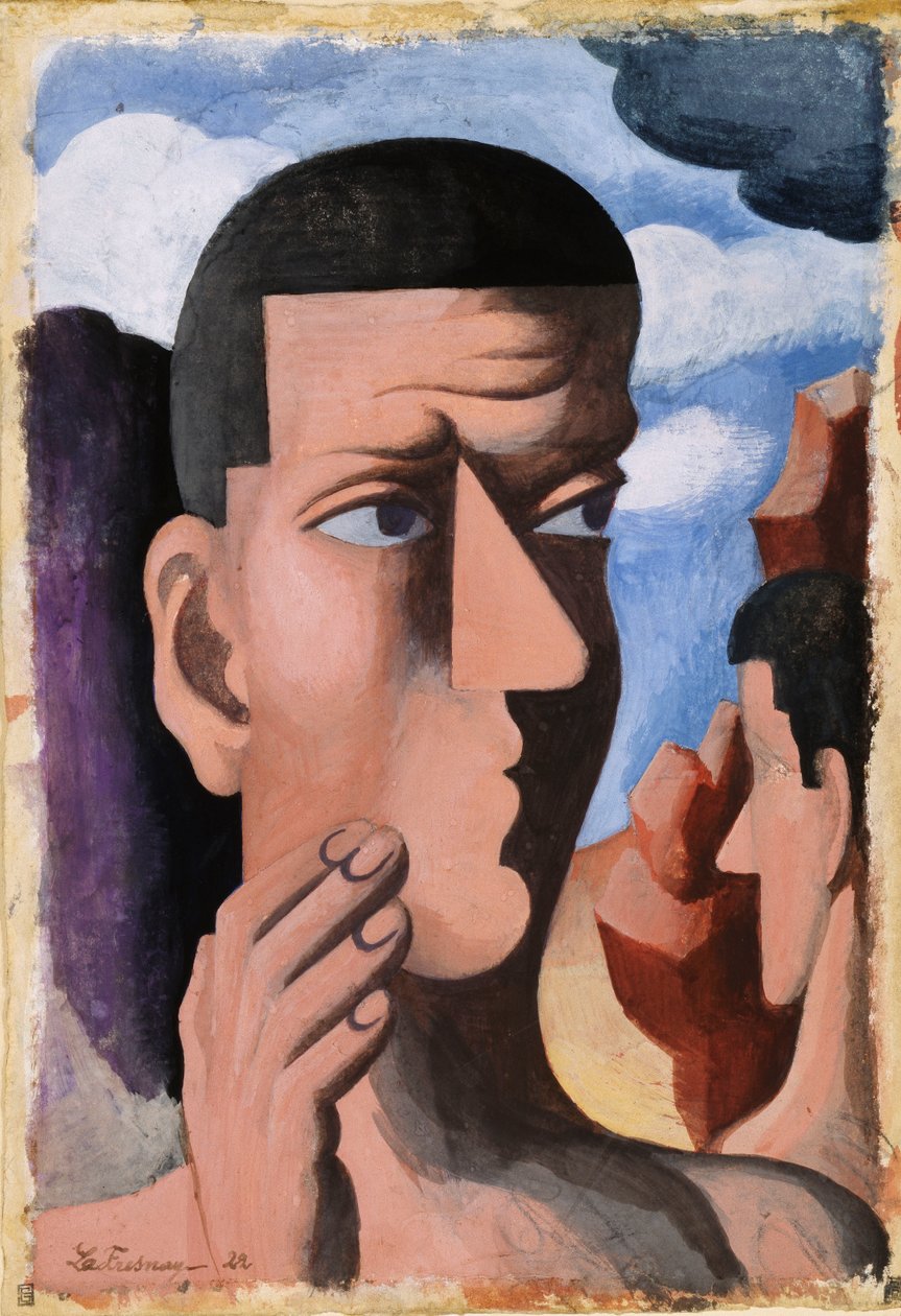 Castor ve Pollux, 1922 by Roger de La Fresnaye