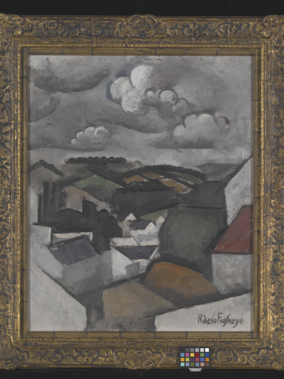 Köylü Manzara, Meulan Ötesindeki Tepeler (tuval üzerine yağlı boya) by Roger de La Fresnaye