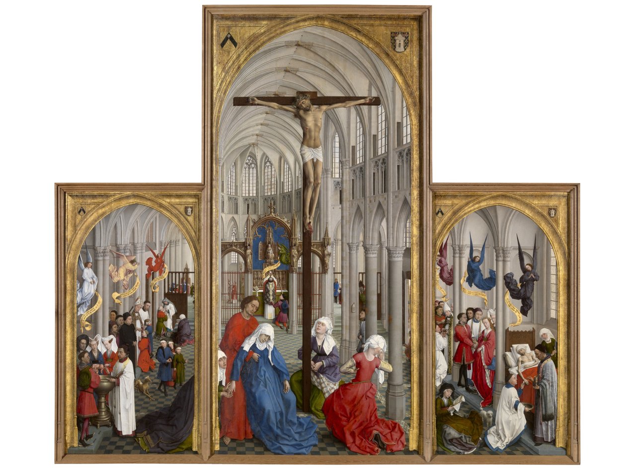 Yedi Sacrament Altarpiece by Rogier van der Weyden