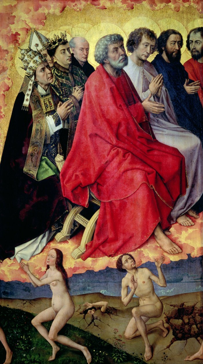 Kıyametten Diriliş Detayı, Kıyamet, c.1445-50 (bkz. 20546 ve 148829) by Rogier van der Weyden