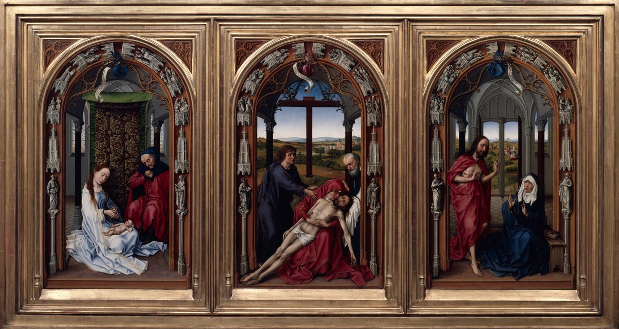 Meryem Ana Sunağı (Miraflores Sunağı) by Rogier van der Weyden
