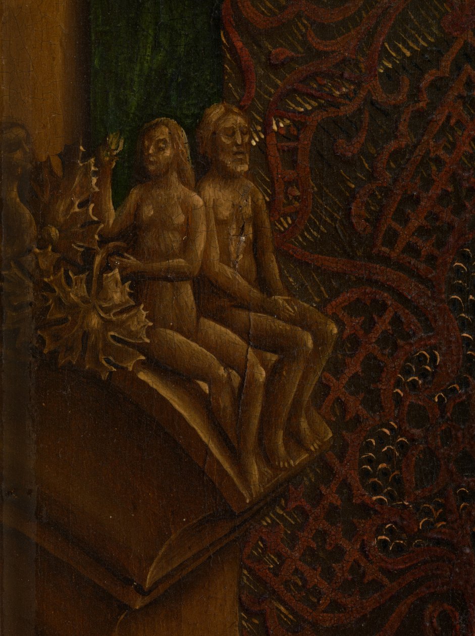 Meryem'in Portresini Çizen Aziz Luka Detayı (Panel üzerine yağlıboya) by Rogier van der (after) Weyden