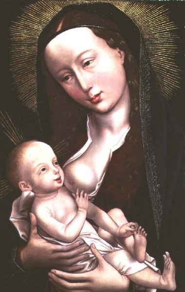 Madonna ve Çocuk (panel) by Rogier van der (attr. to) Weyden