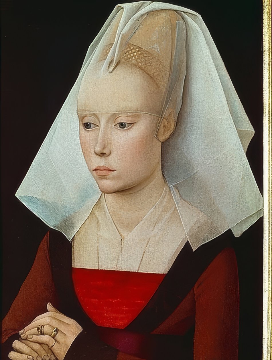 Bir Hanımefendinin Portresi. 1460 civarında by Rogier van der Weyden