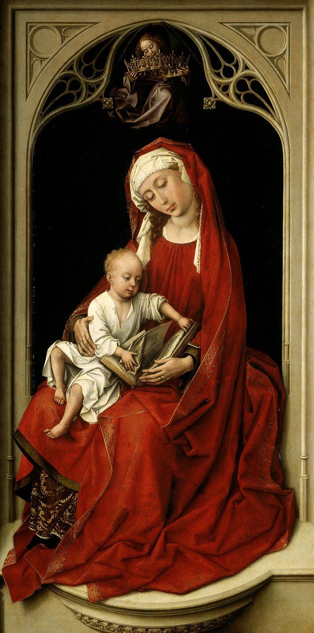 Madonna ve Çocuk, 1435-1438 by Rogier van der Weyden