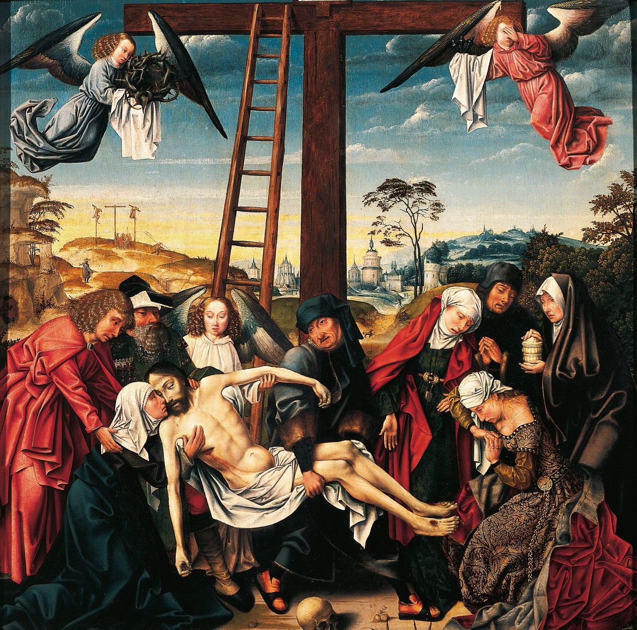 Pieta, Rogier van der Weyden tarafından (1399-1464) by Rogier van der Weyden