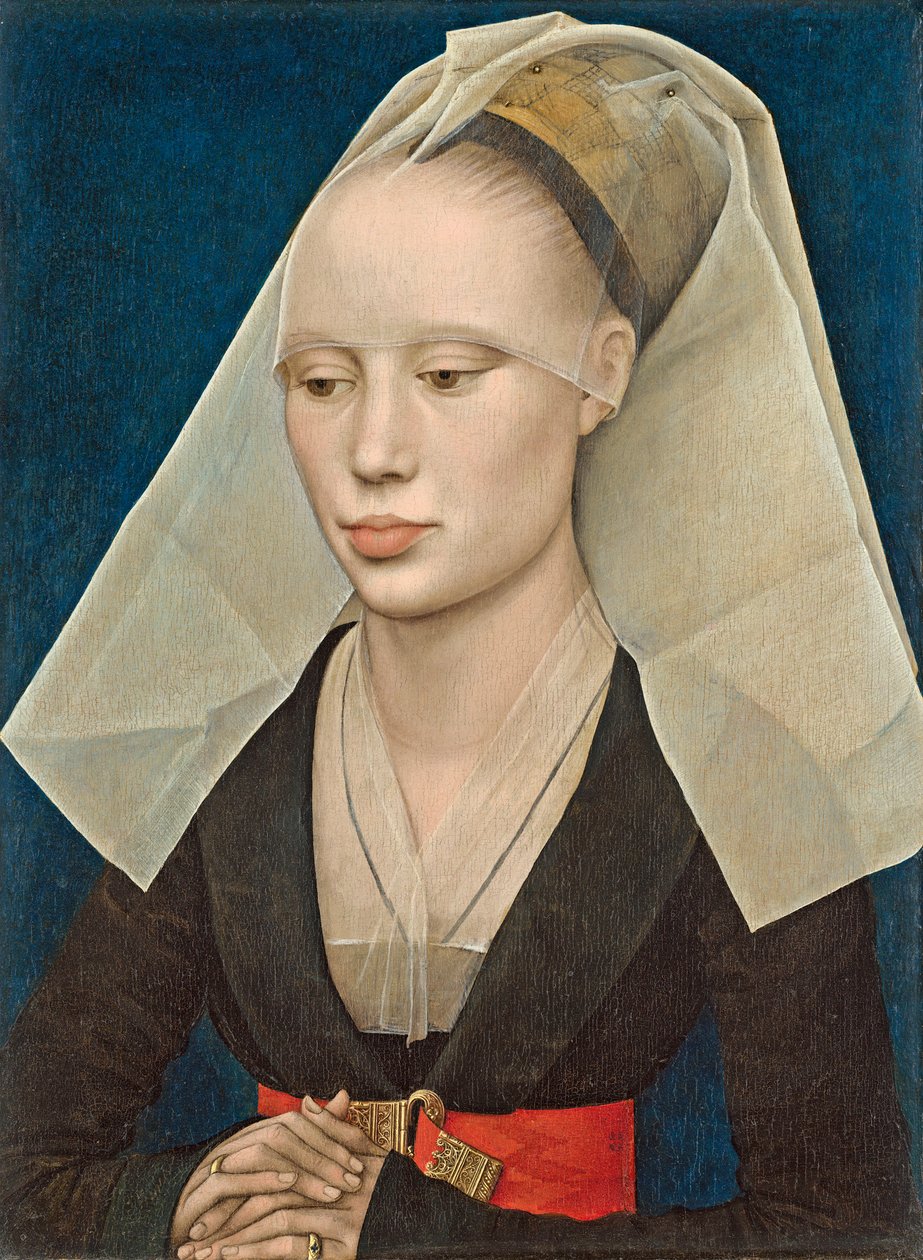 Bir Hanımefendinin Portresi, c.1460 (panel üzeri yağlı boya) by Rogier van der Weyden