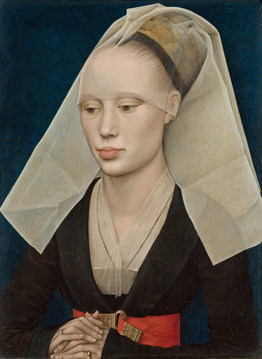 Bir Hanımefendinin Portresi, c. 1460. by Rogier van der Weyden