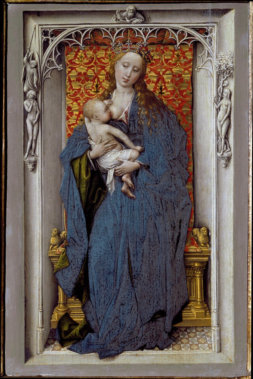 Bakire ve Çocuk (Resim by Rogier van der Weyden