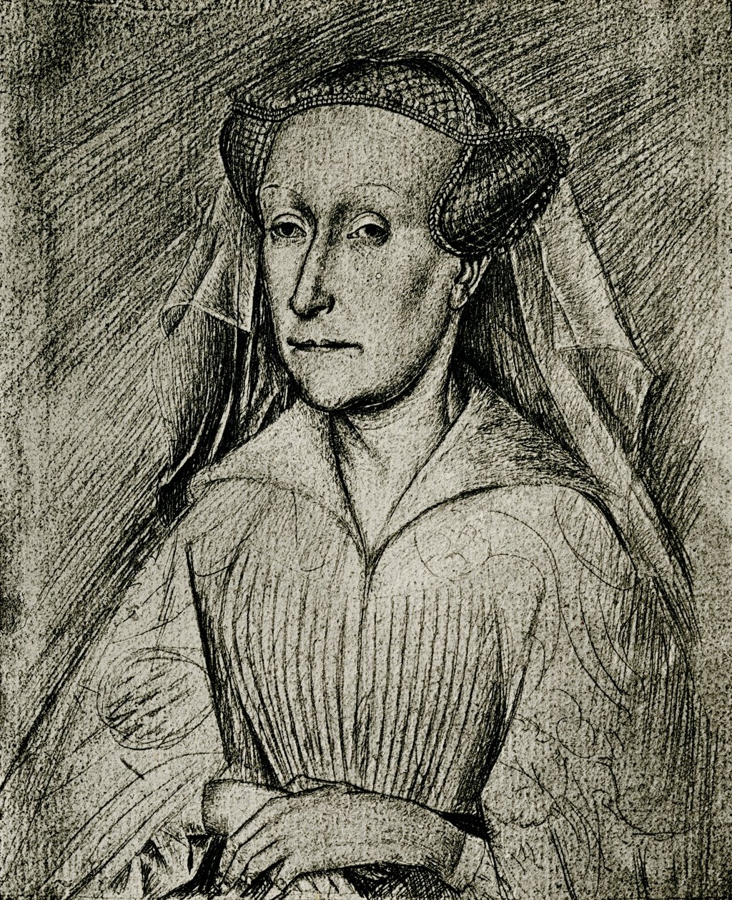 sanatçının karısı by Rogier van der Weyden
