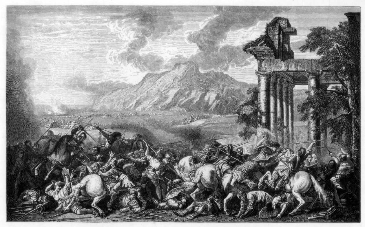 Kahramanca Savaş, 1652-1664 1870 by Roland Brunier
