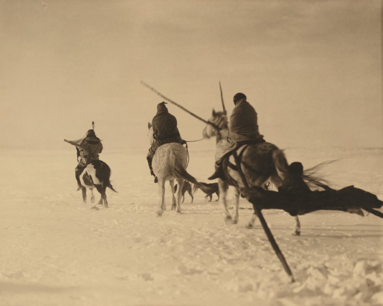 Blizzard, 1910 dolayları (fotoğraf) by Roland W. Reed