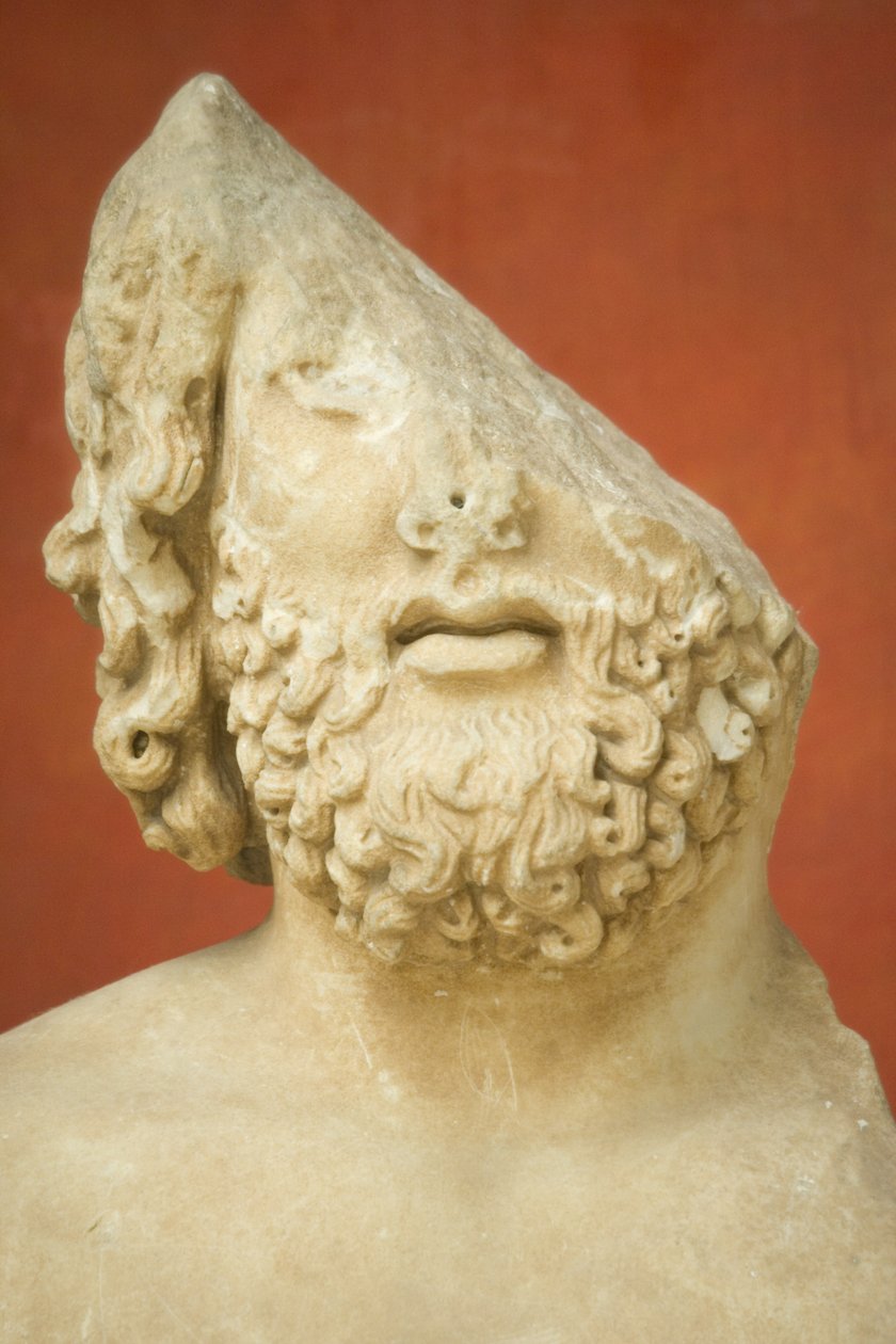 Asklepios, Roma İmparatorluk Dönemi (MÖ 30-MS 500) (mermer) by Roman