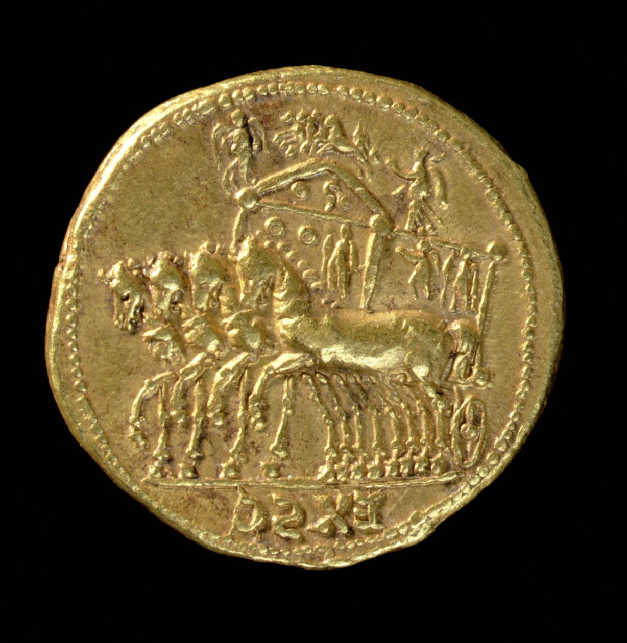 Nero (MS 54-MS 68) altında basılan tanrılaştırılmış Claudius