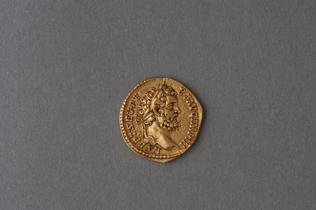 ಸೆಪ್ಟಿಮಿಯಸ್ ಸೆವೆರಸ್ (ಚಿನ್ನ) ಟರ್ಕಿಯ ಔರೆಸ್ by Roman