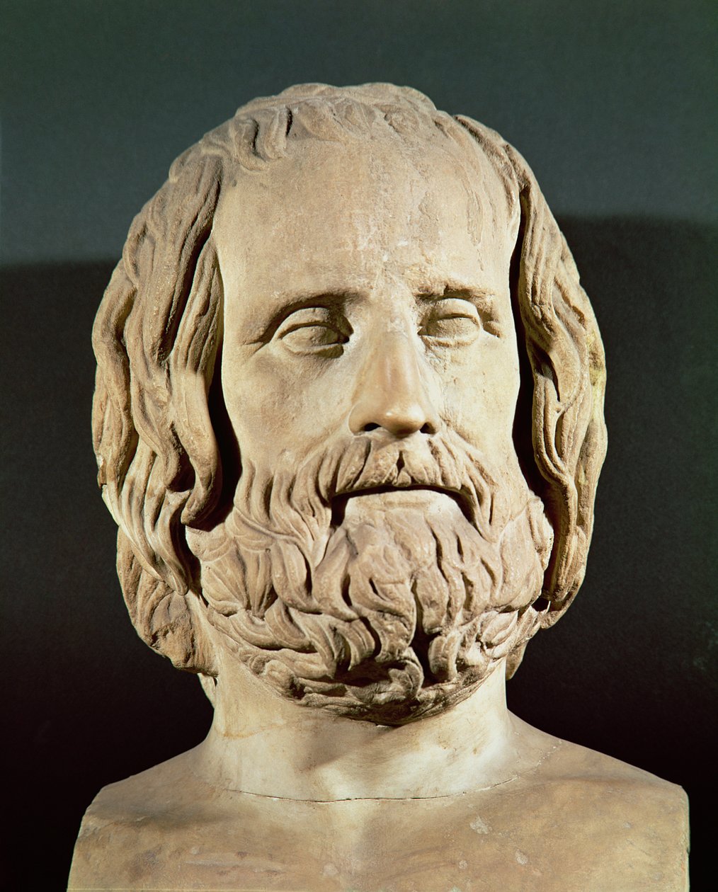 Euripides büstü (MÖ 480-406) by Roman