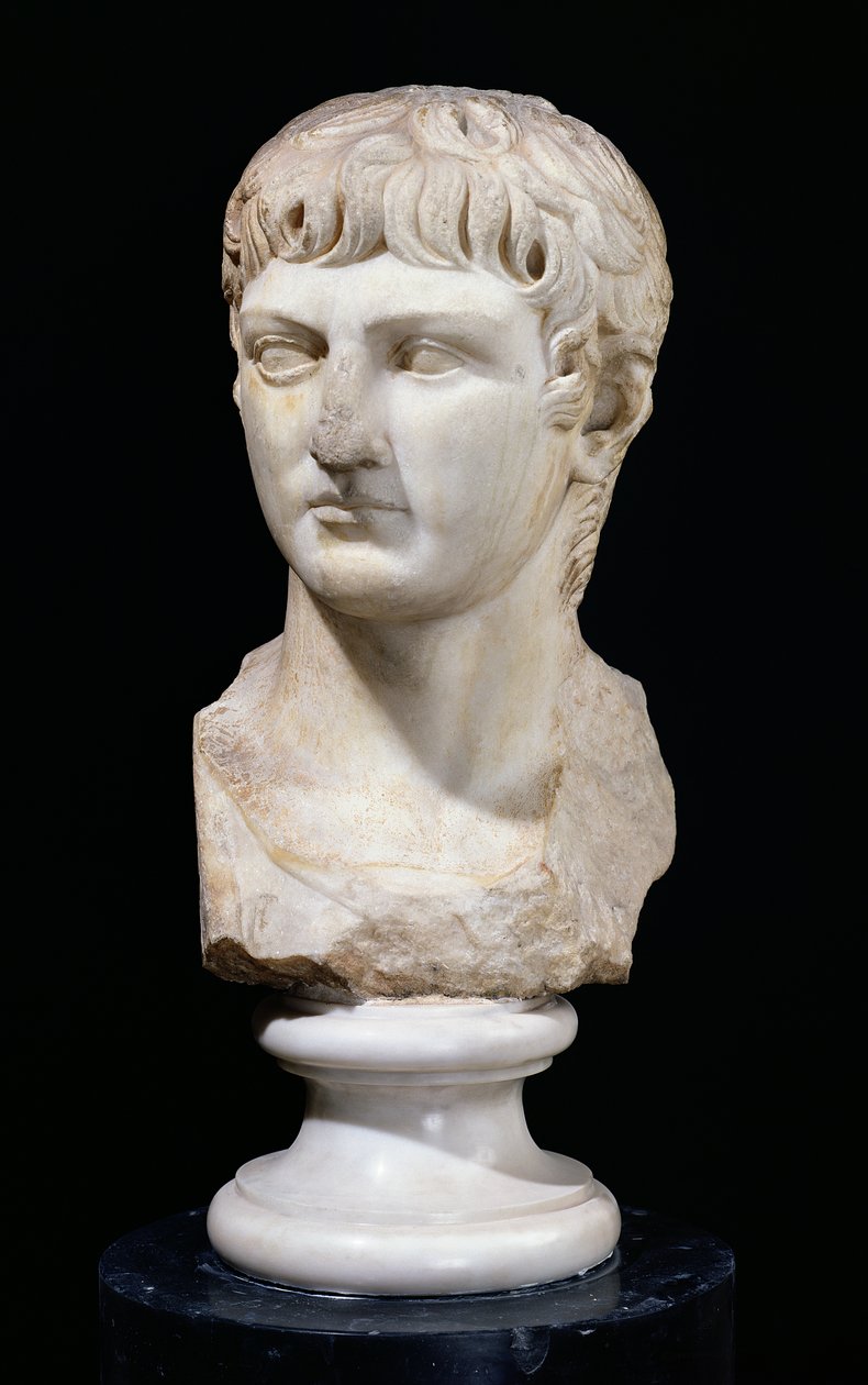 Germanicus büstü (MÖ 16-MS 19) by Roman