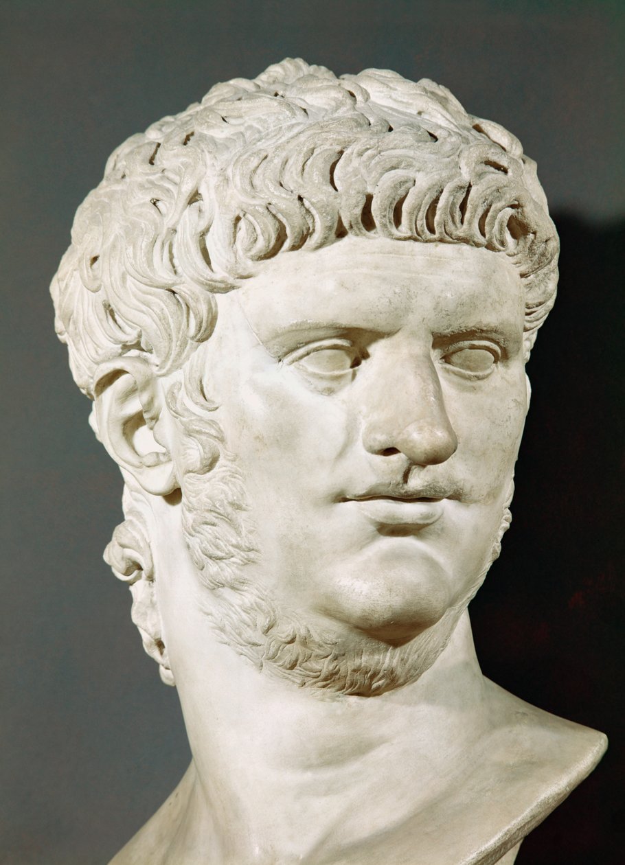 Nero Büstü (MS 37-68) by Roman