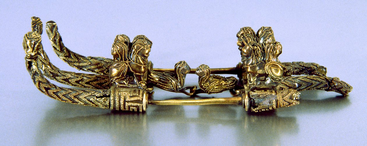Fibula, Bernardini di Palestrina'nın mezarından (metal) by Roman
