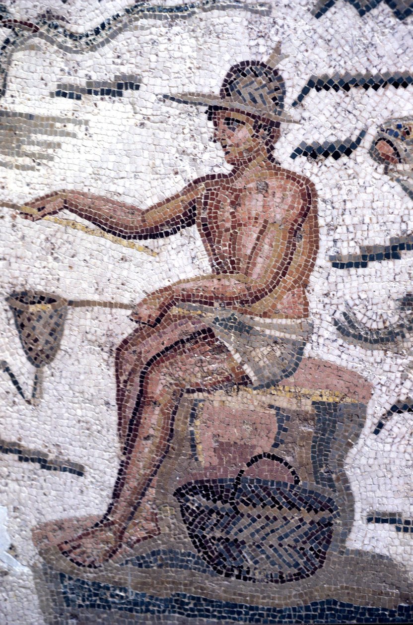 Balıkçı (mozaik) by Roman