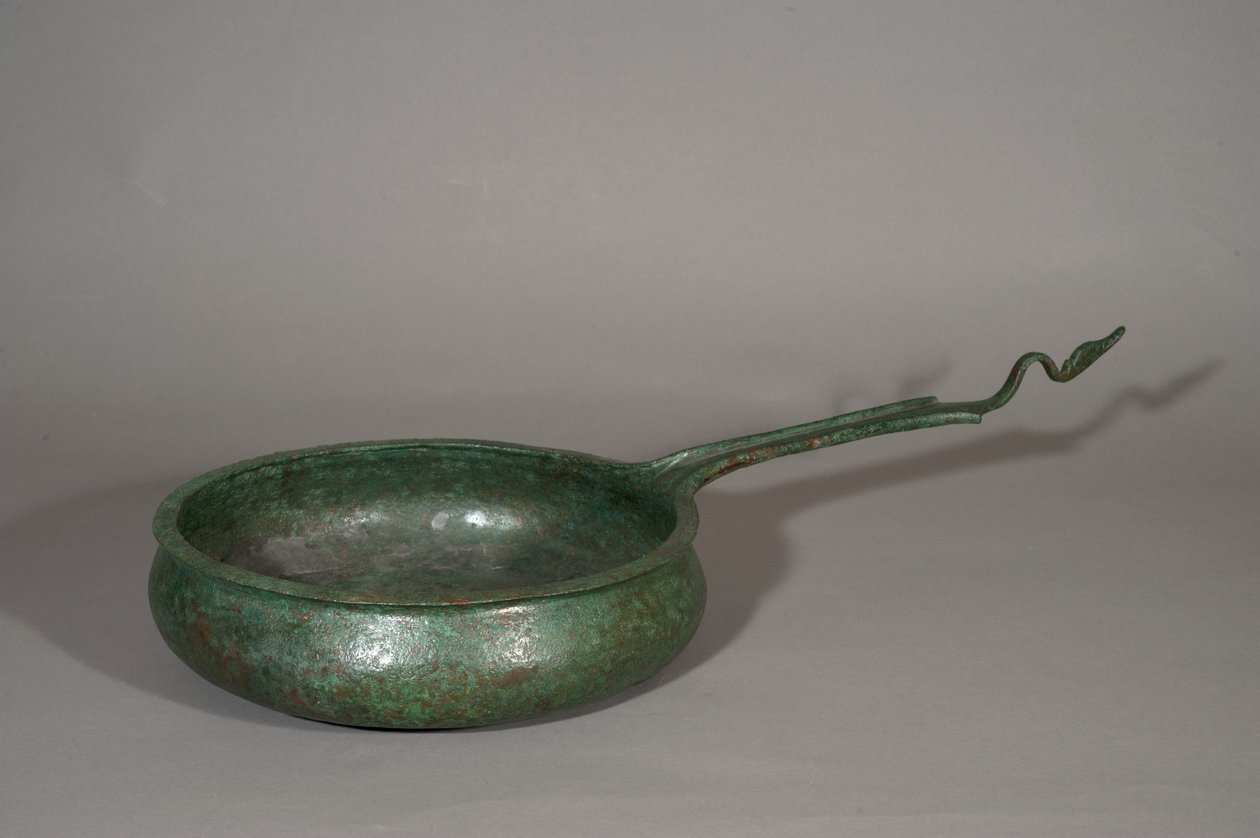 Kızartma tavası (bronz) by Roman