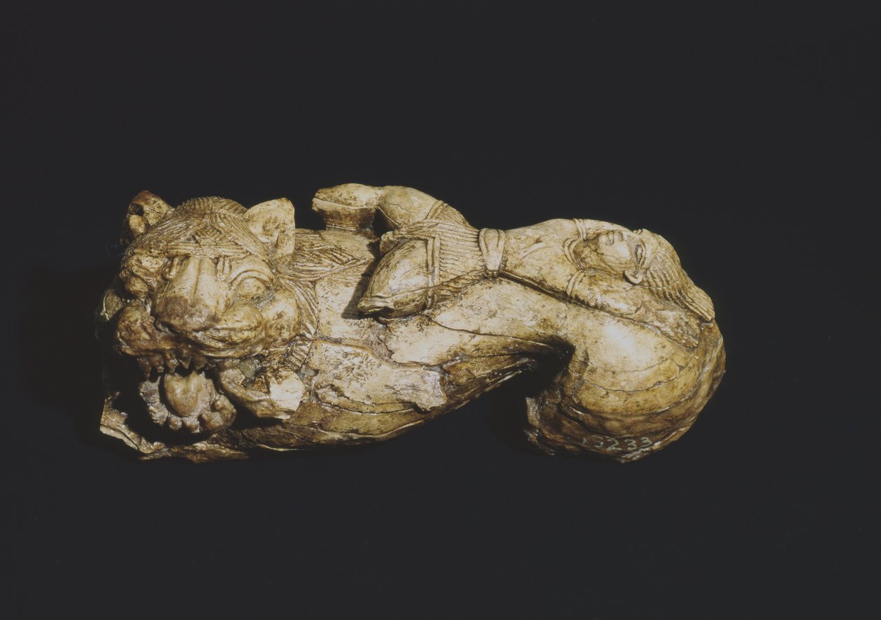 Aslan ve adam, Bernardini di Palestrina Mezarı
