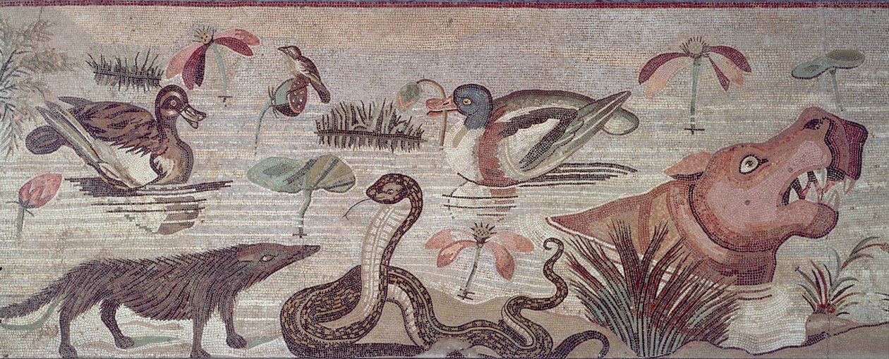 Faun Pompeii mozaiğinin Casa del Fauno Evi