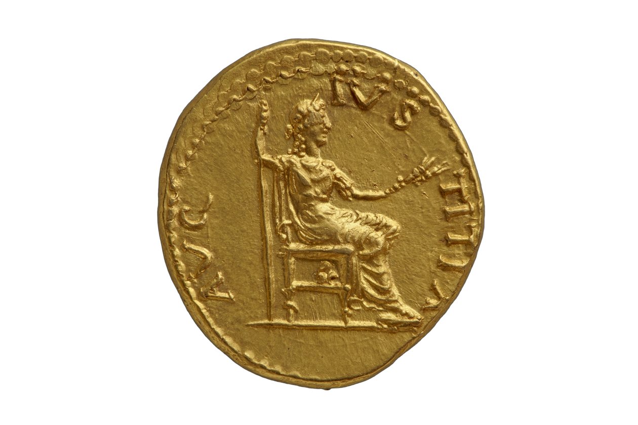 Antiocheia ad Orontem'den Roma İmparatorluk Sikkesi, MS 72-73 (altın) by Roman