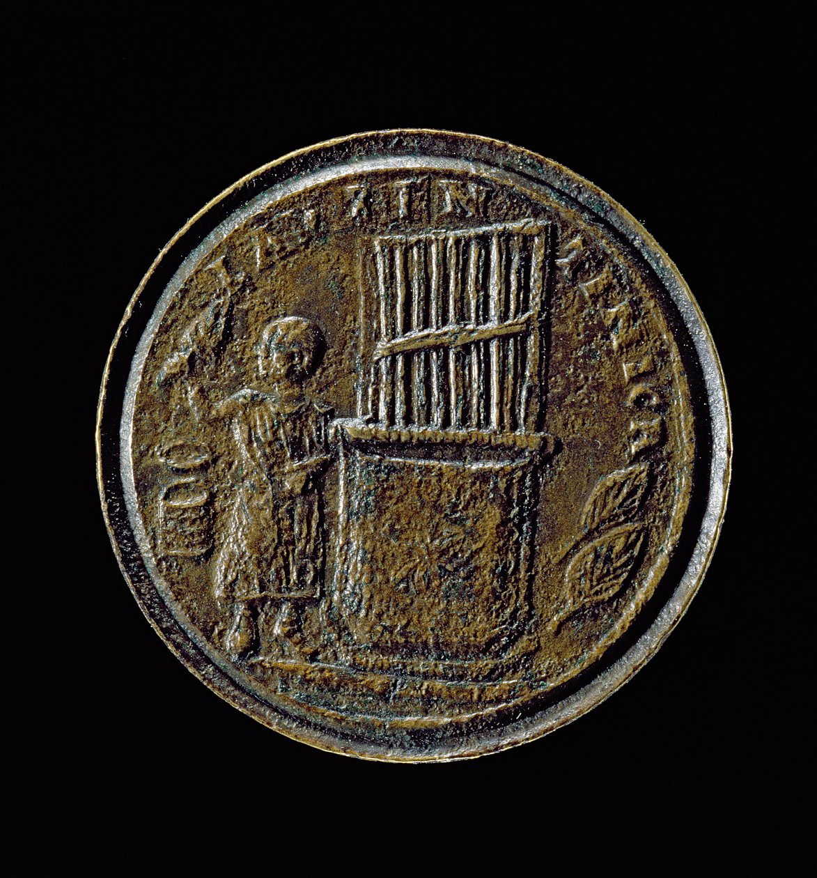 Organ tasvir eden Roma sikkesi (bronz) by Roman