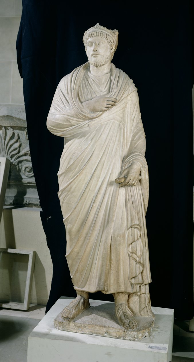 Mürted Julian Heykeli (331-363) (mermer) by Roman