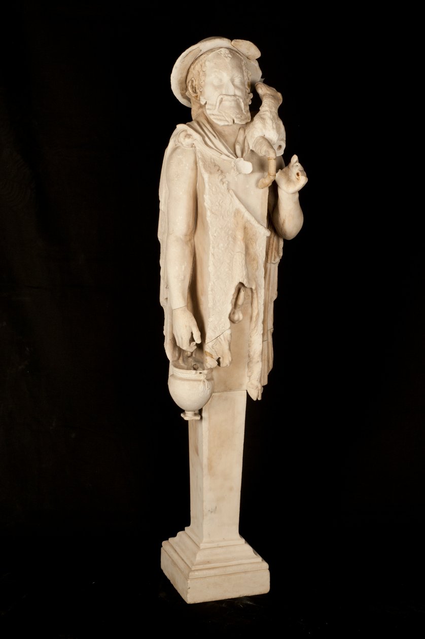 Tanrı Pan heykeli (mermer) by Roman