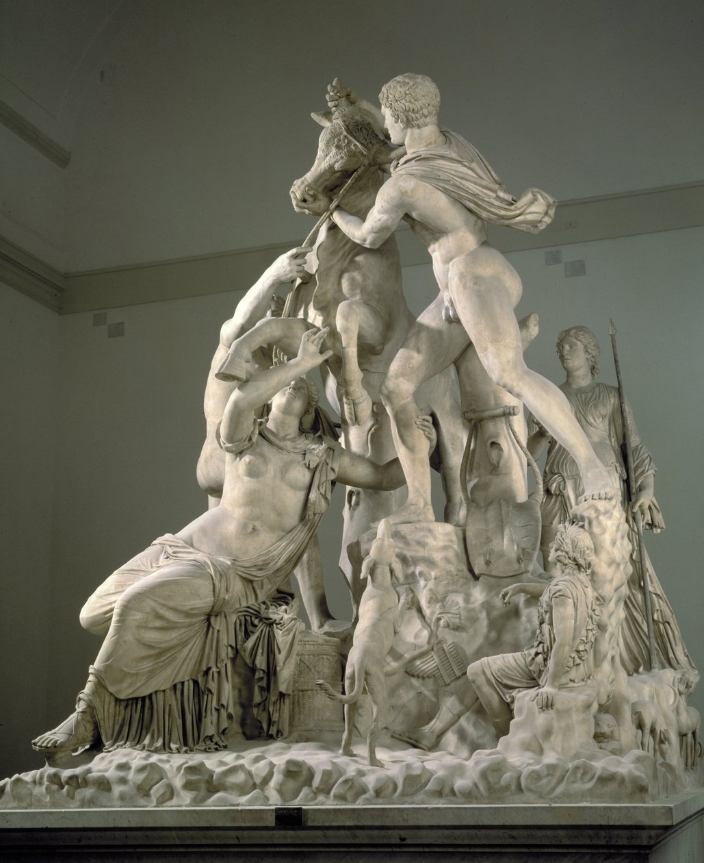 Farnese Bull, Tralles