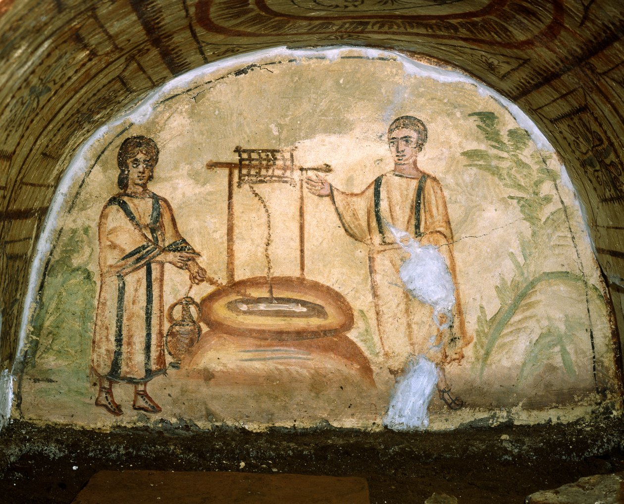 Kuyudaki Samiriyeli kadın, Via Latina Yeraltı Mezarları, Roma by Roman