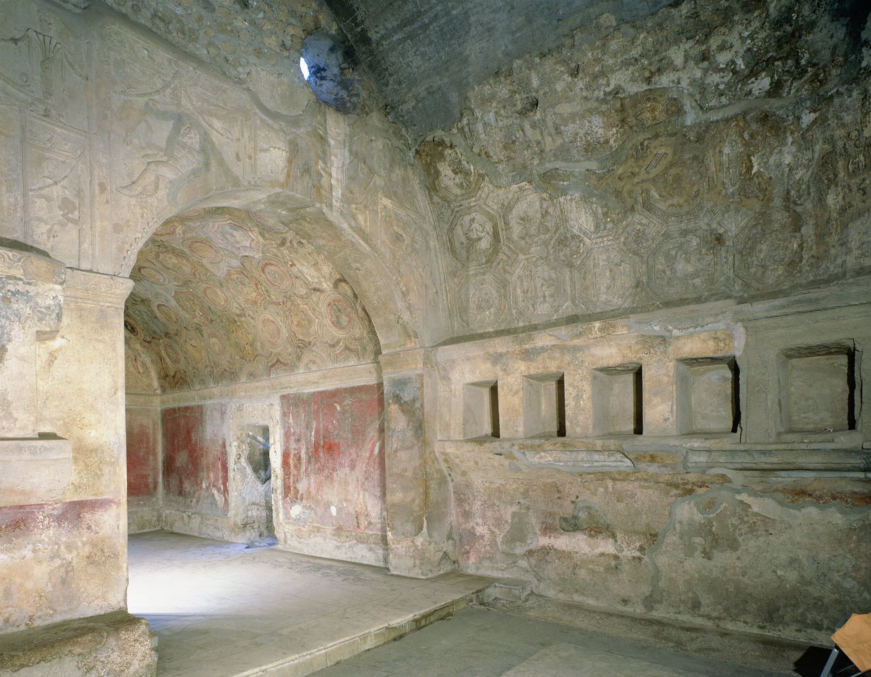 Stabiae termal banyoları by Roman