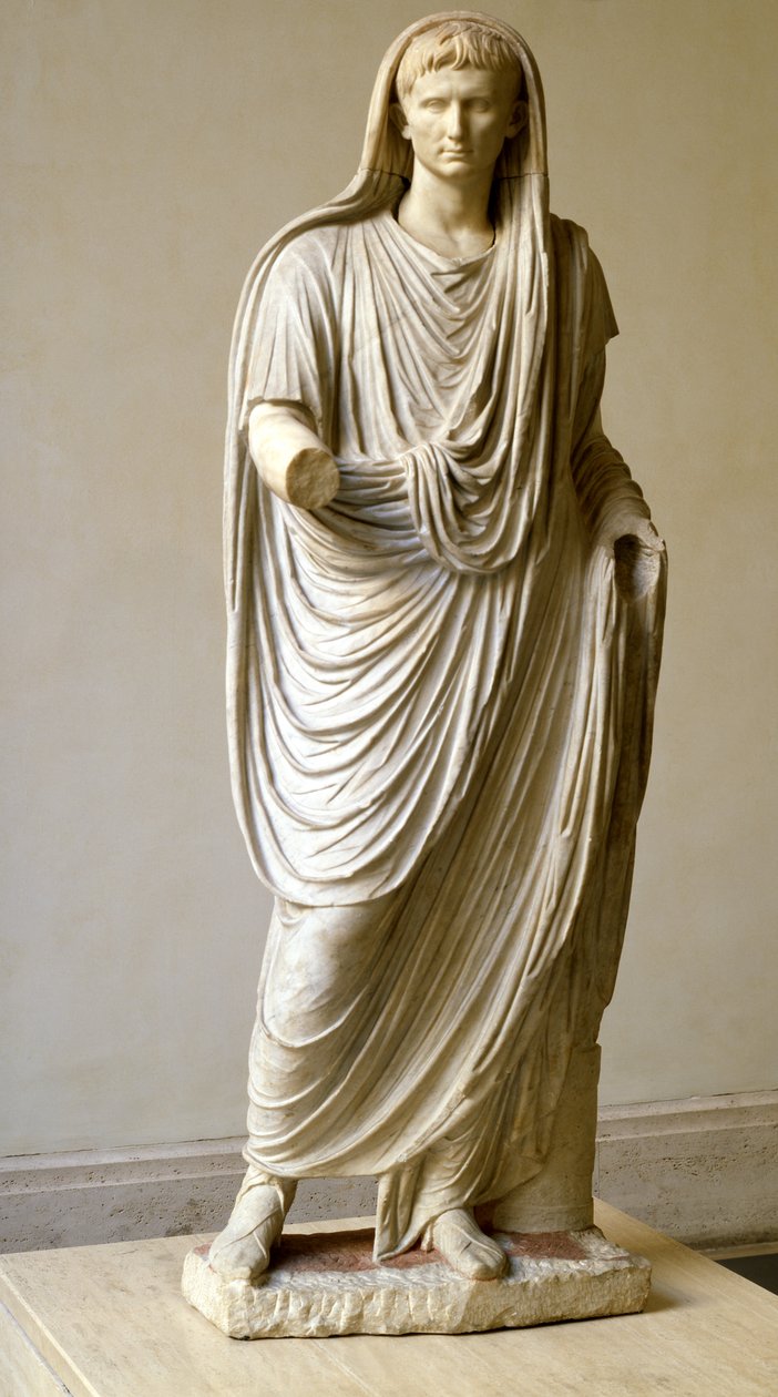 Via Labicana Augustus, MÖ 12 (mermer) by Roman