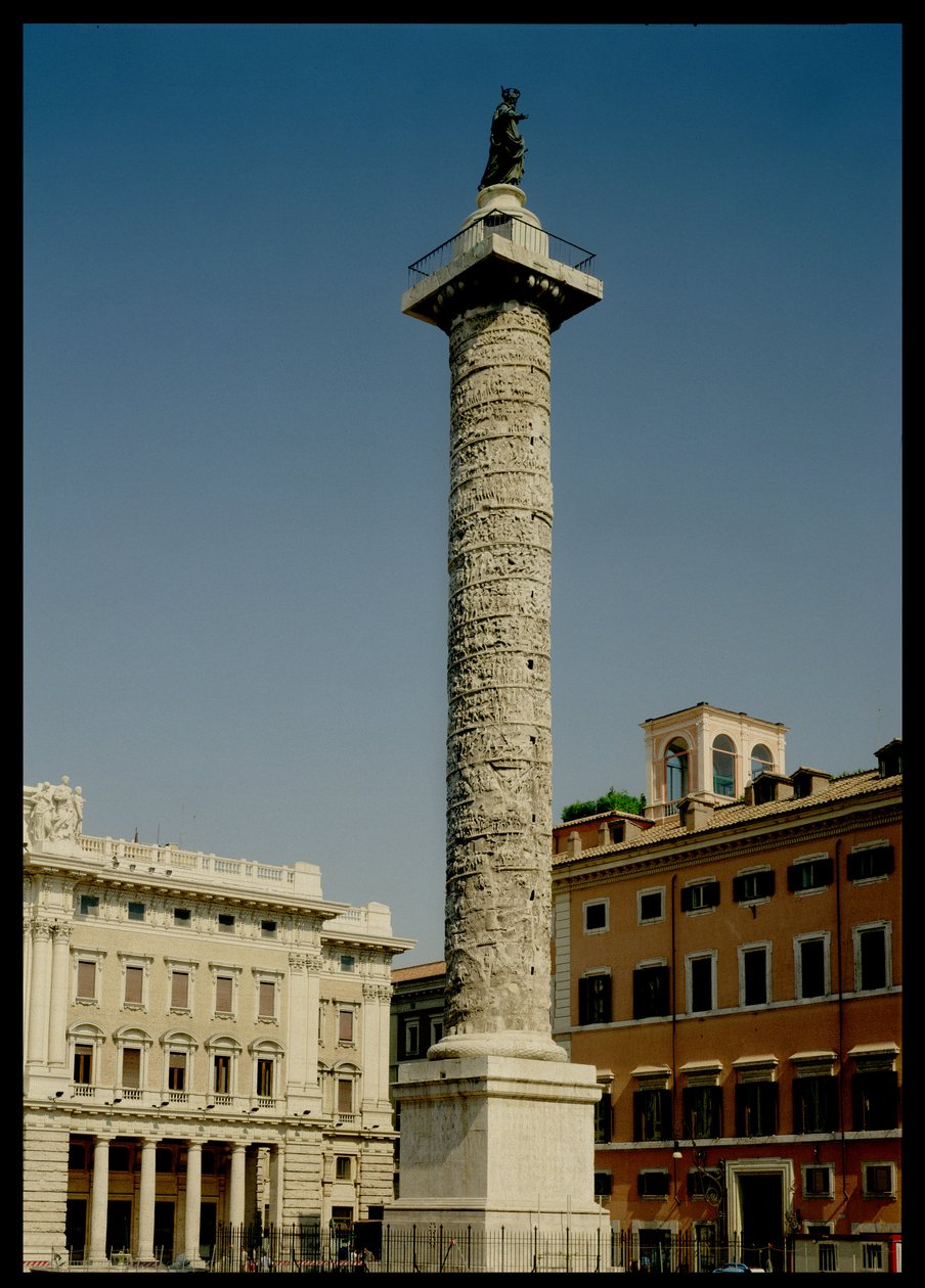 Trajan Sütunu'nun görünümü, MS 113 by Roman