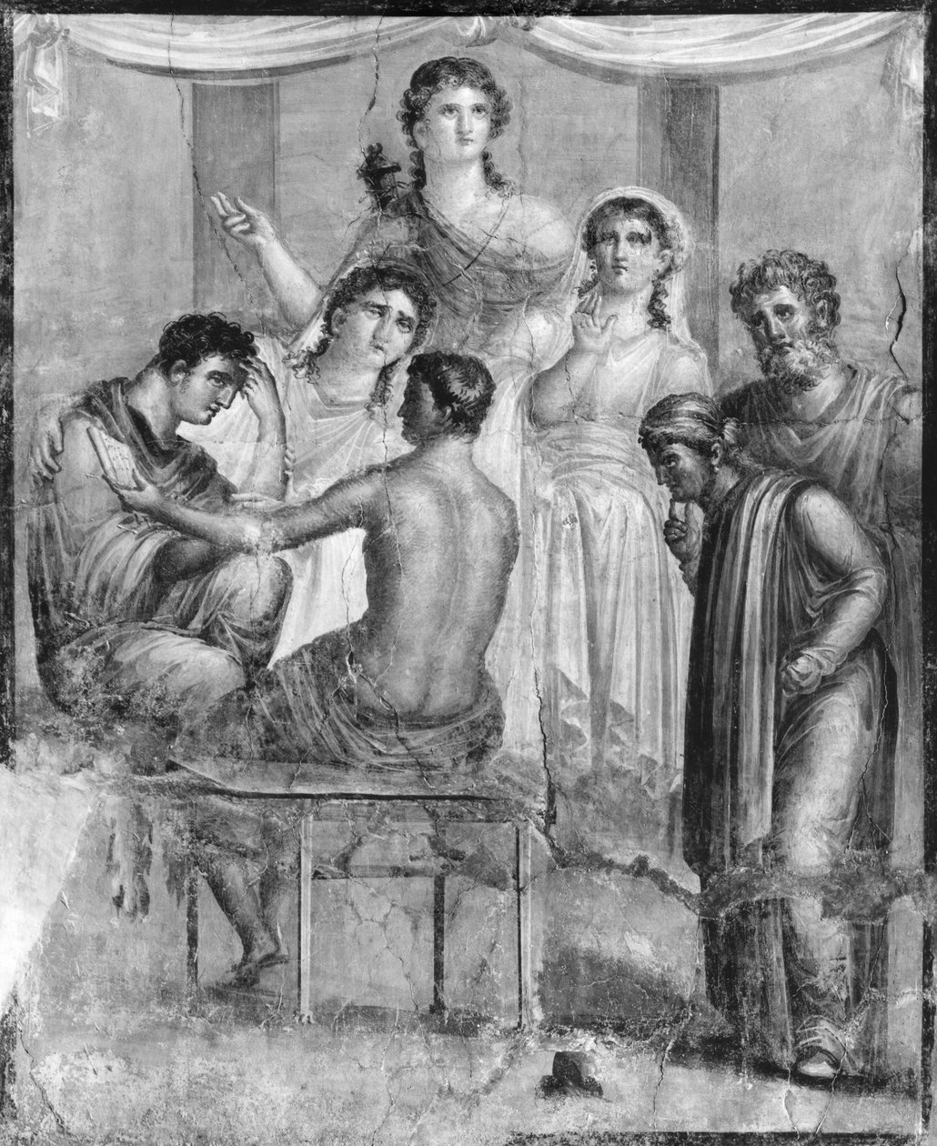 Admetus ve Alkestis, Trajik Şairin Evi Pompeii