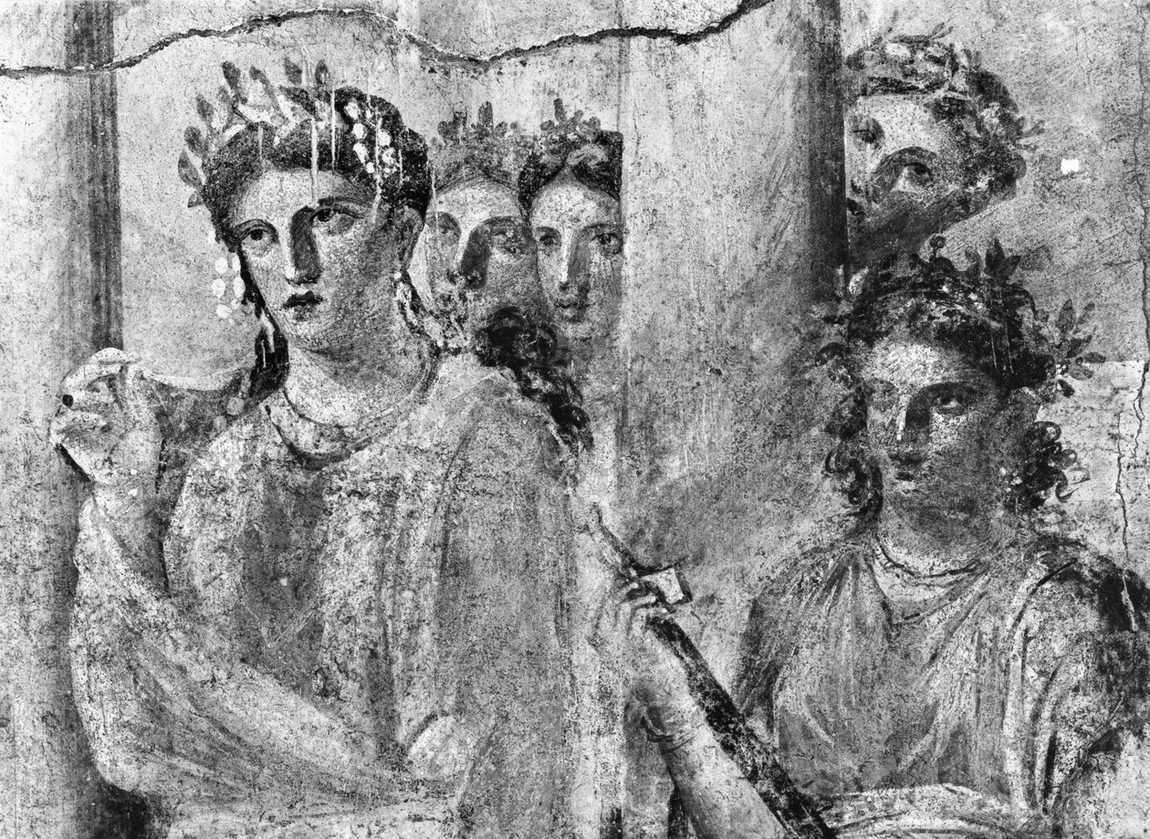 Iphigenia in Tauris, detay, Pompeii