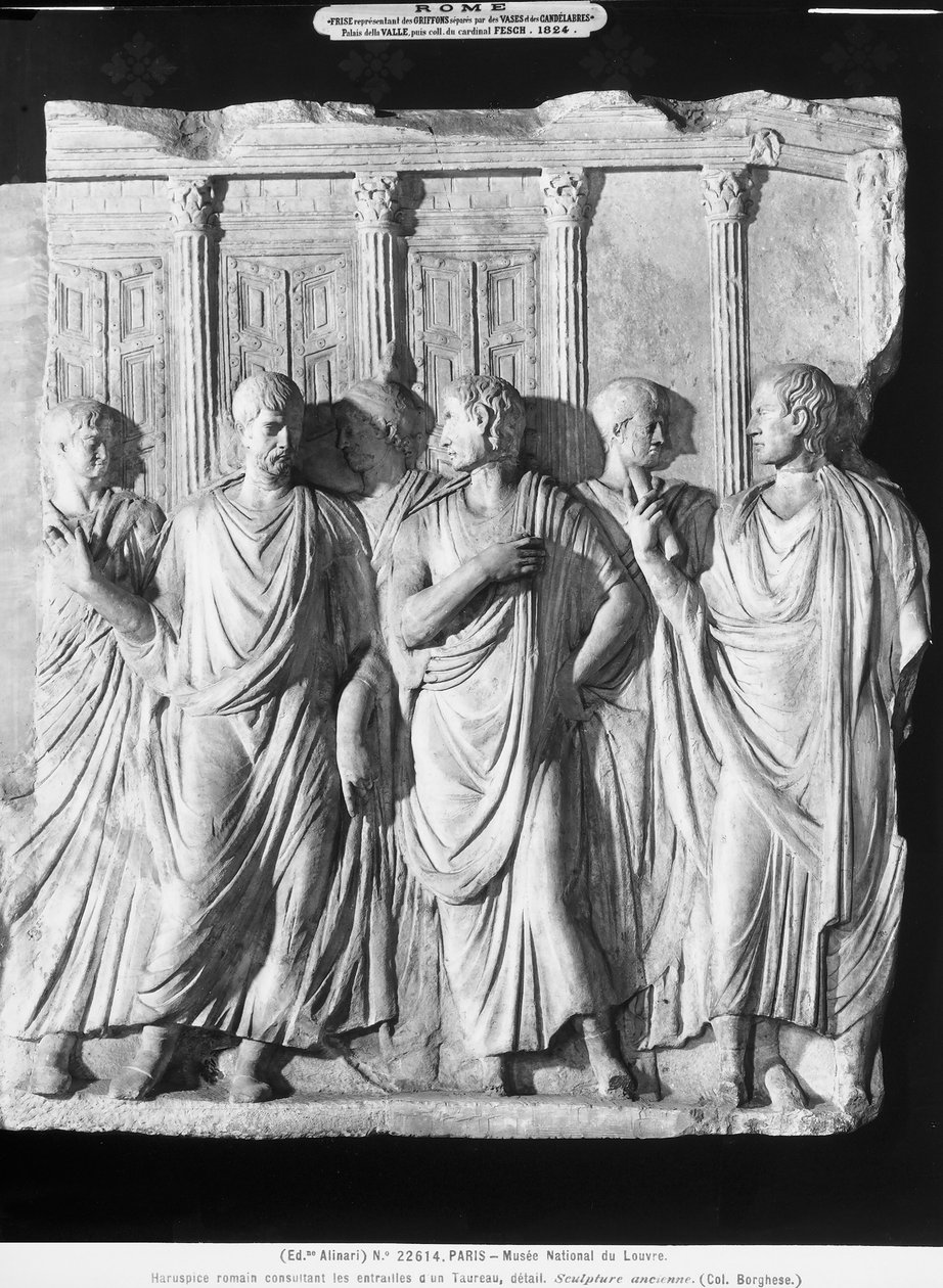 Jüpiter Tapınağı (mermer) dışında bir grup senatör (bkz. 261376 ve 261377) by Roman