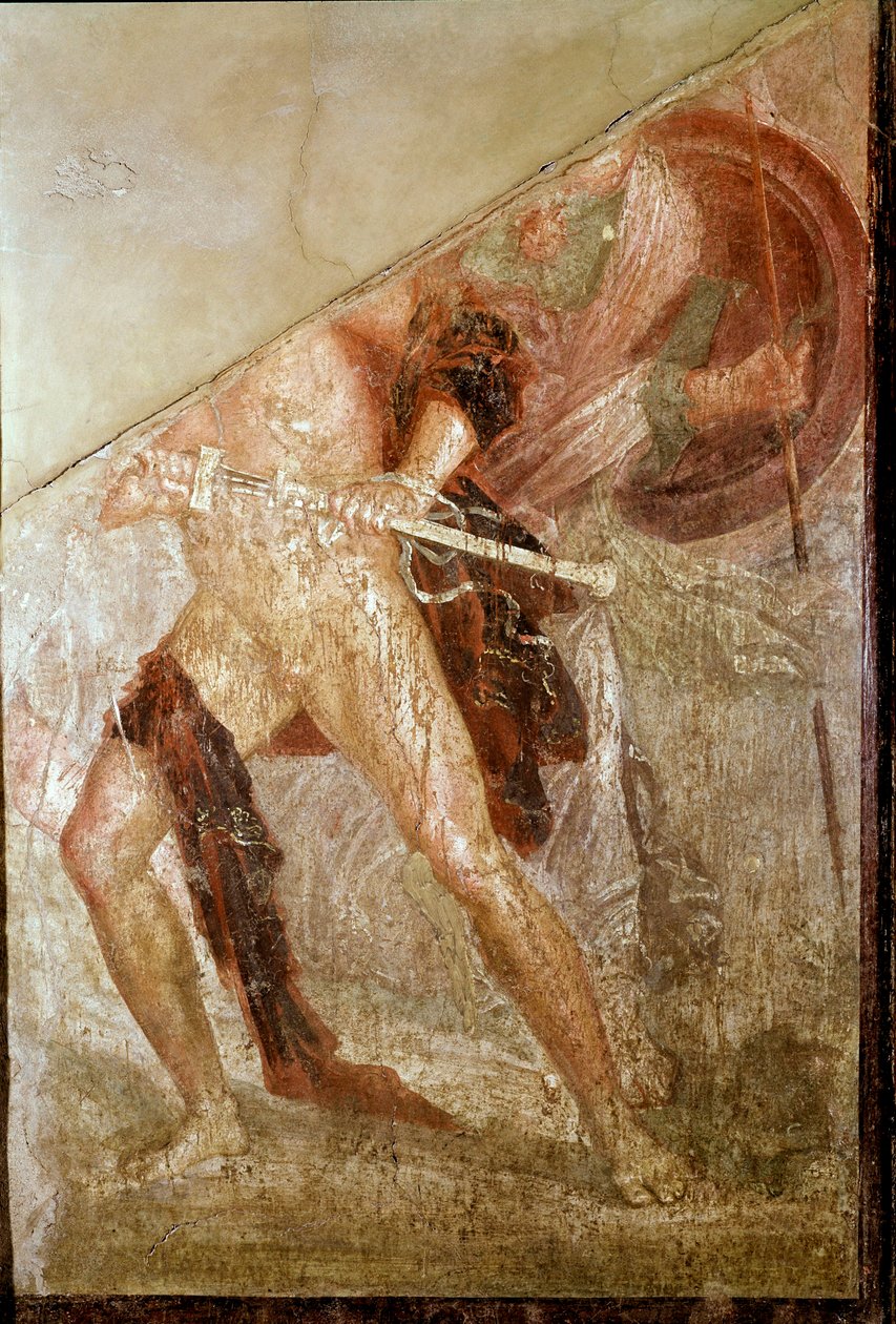 Aşil (fresk by Roman