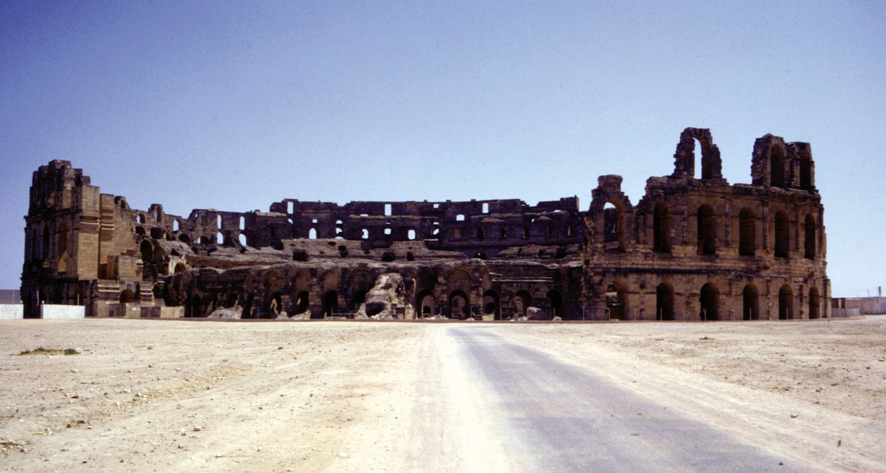 El-Djem Amfitiyatrosu (Tunus). by Roman
