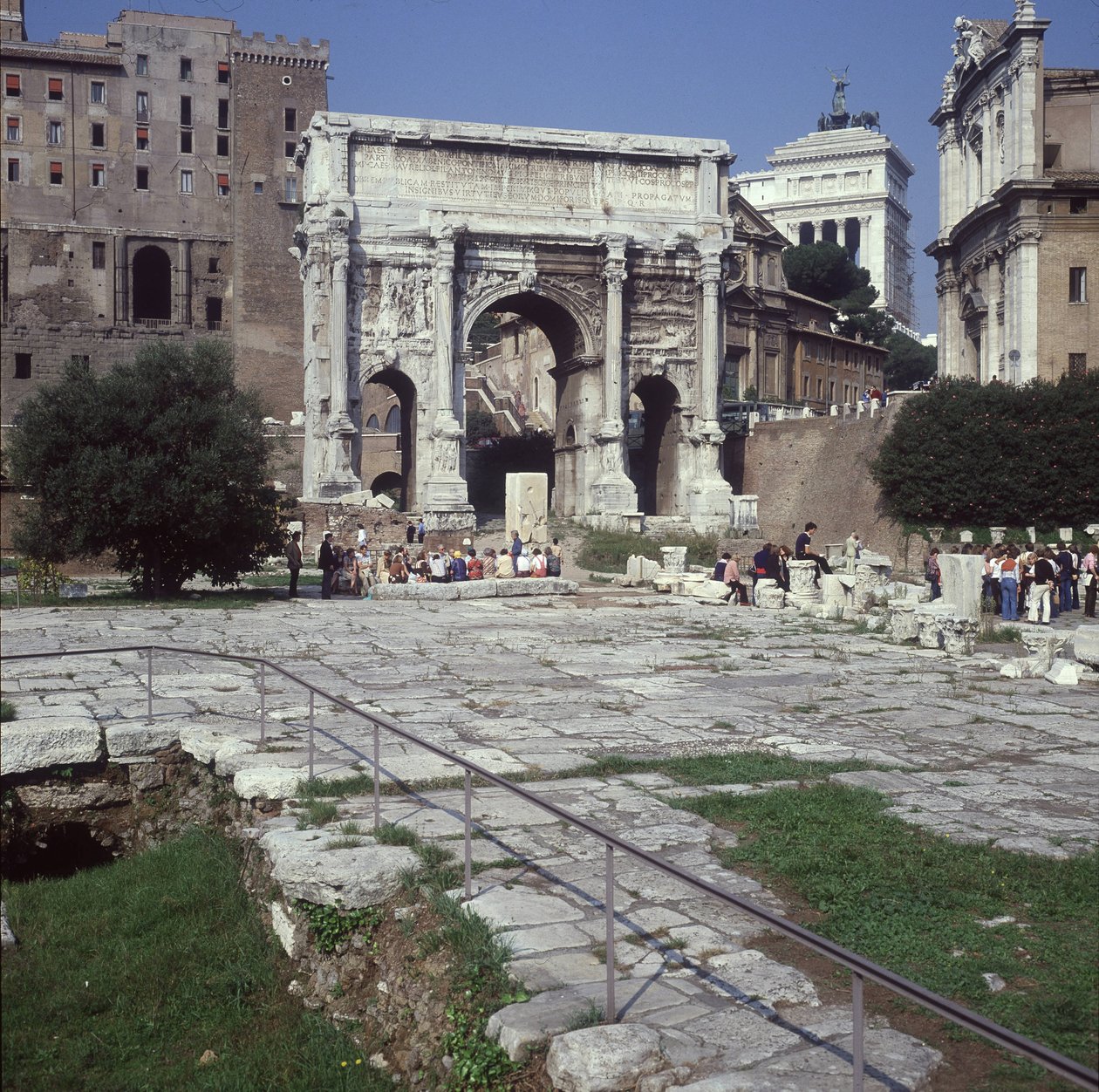 Septimius Severus Kemeri, Foro Romano, Roma by Roman