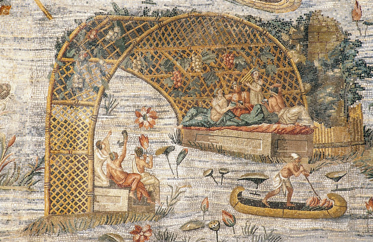 Pergola altında ziyafet, Mısır