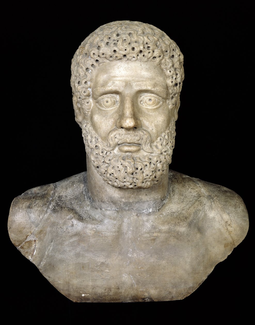 Herkül Büstü (mermer) by Roman