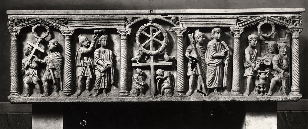 St. Domitilla Yeraltı Mezarlarından (mermer) Pontius Pilatus
